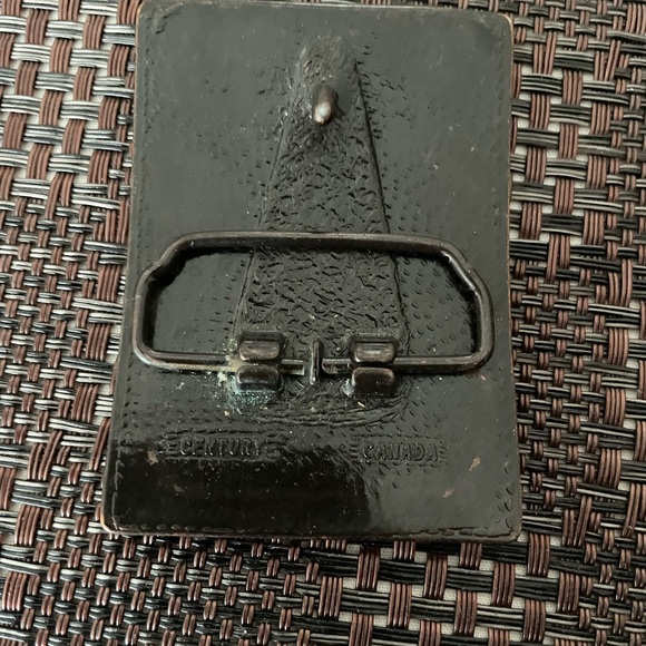 Petro Canada Brass Belt Buckle - Picture 3 of 4